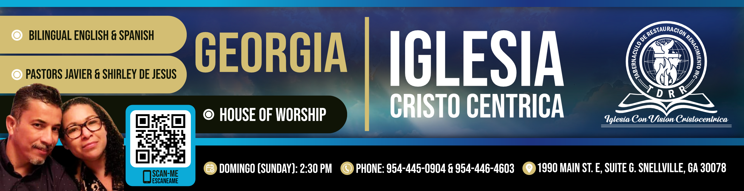 TDRR-Georgia-Iglesia-Cristo-Centrica-Banner